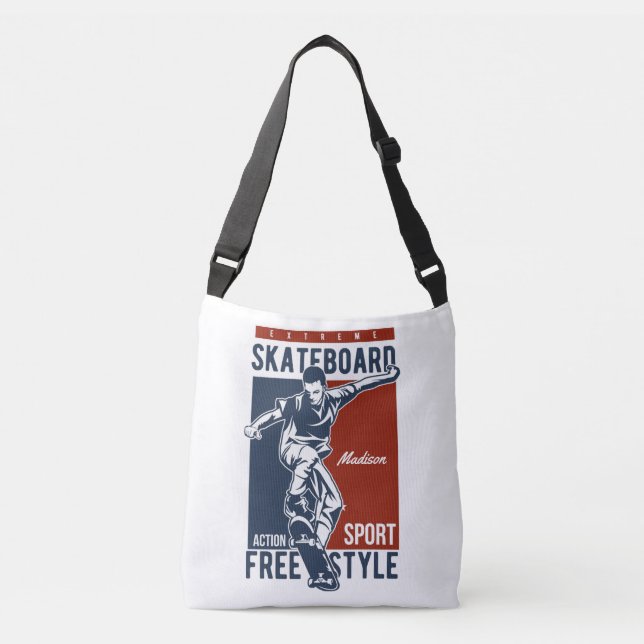 Nom personnalisé Sacs de ski (Devant)