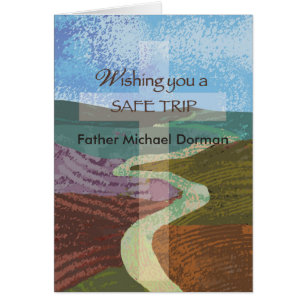 Nom Personnalisé Souhaitez Voyage En Sécurité, Évê