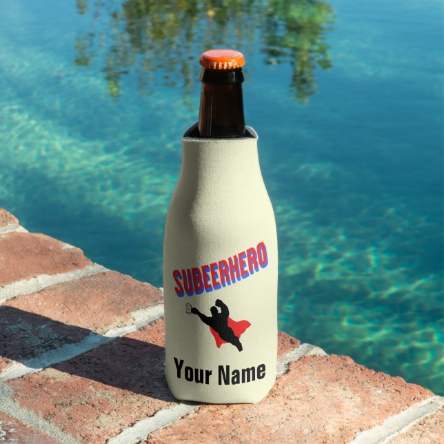 Nom personnalisé Subeerhero Bière Glacière bouteil (Piscine in situ)