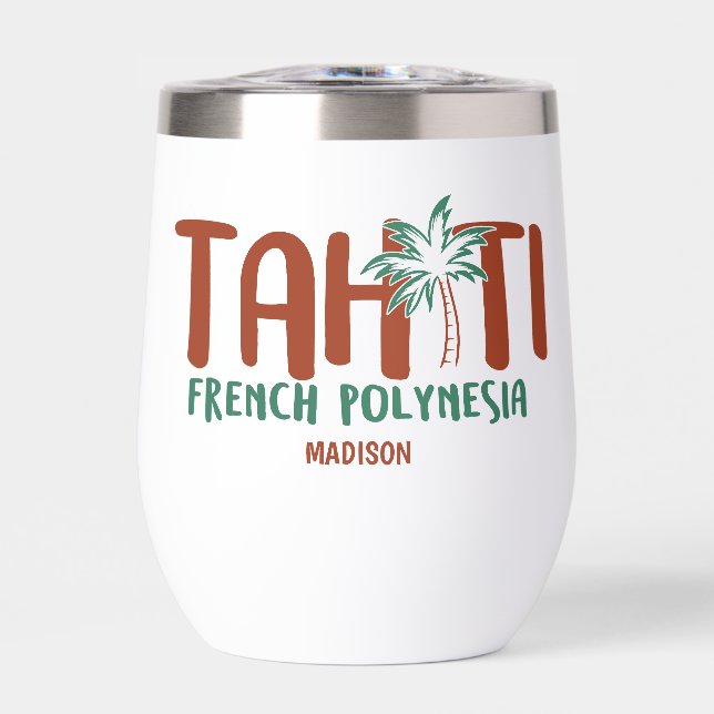 Nom personnalisé Tahiti (Avant)