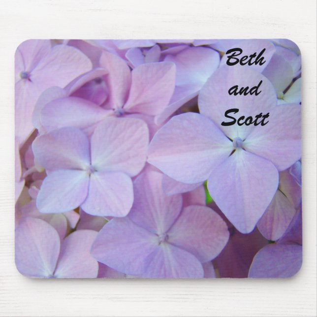 Nom personnalisé tapis de souris Beth et Scott Hyd (Devant)