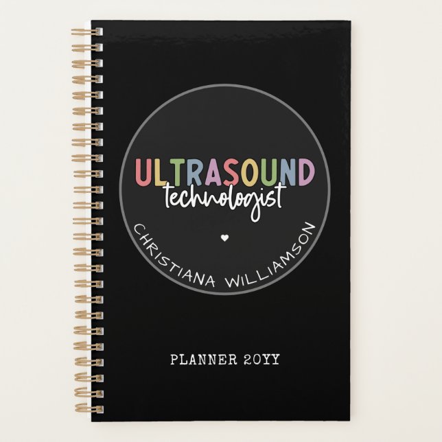 Nom personnalisé Ultrasound Technologist Cadeaux (Devant)