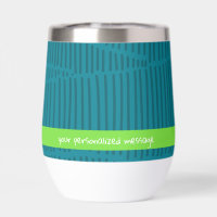 Nom personnalisé vert moderne
