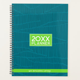 Nom personnalisé vert tendance