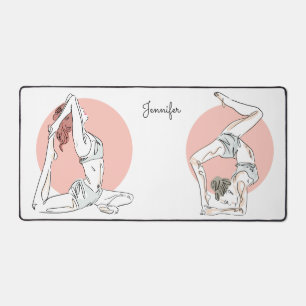 Nom personnalisé Yoga Woman