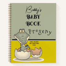 Nom personnel Baby Journal Carnet |