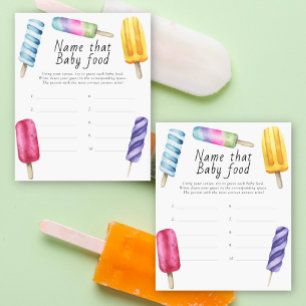 Nom que bébé alimentation jeu de douche - popsicle