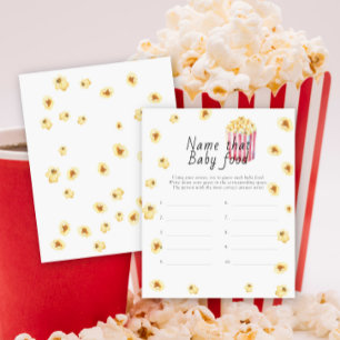 Nom que bébé alimentation jeu - pop-corn