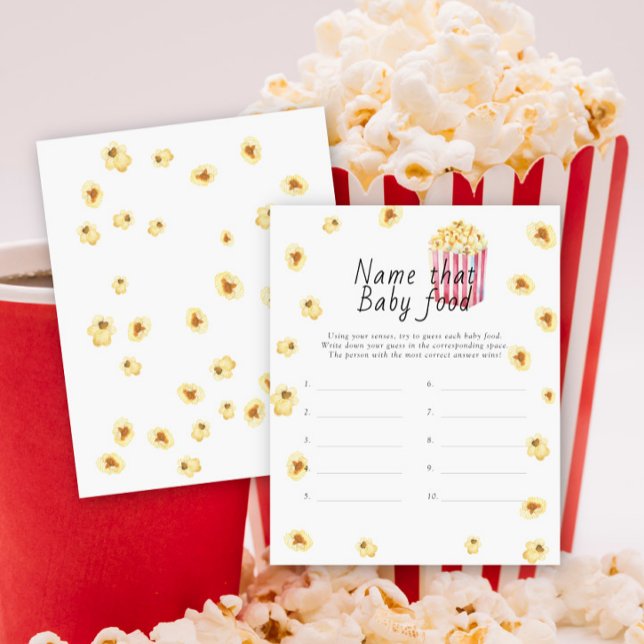 Nom que bébé alimentation jeu - pop-corn (Créateur téléchargé)
