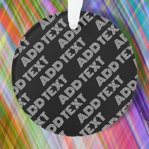 Nom rétro-moderne gras ou Motif Word