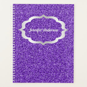 Nom scintillant de fausse brillance violette Parta