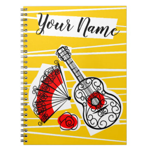 Nom Souvenirs espagnol carnet