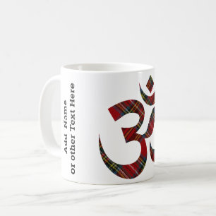 Nom sur le symbole Om 11oz Mug de café