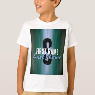 Nom T-Shirt avec nom initial, prénom et nom HAMbWG