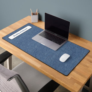 Nom Tendance Minimaliste Impression de Denim Bl