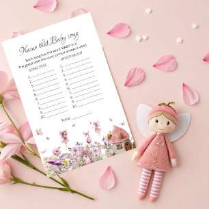 Nom That Baby Song Jeu - Enchanted Fairy Thème