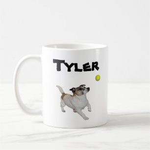 Nom Tyler Avec Des Terriers Fox, Café Mug