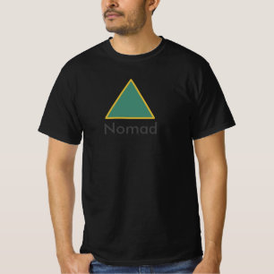 Nomad Texte Minimaliste Personnaliser T-Shirt