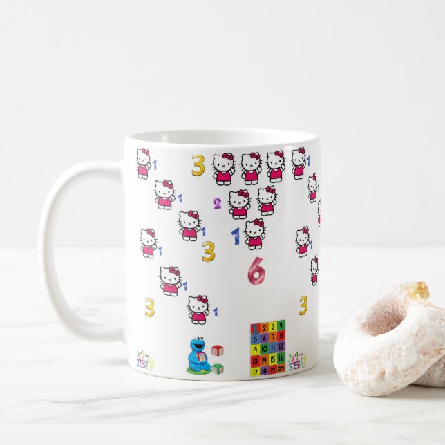 nombre d'enfants djiuce tasses de mug (Avec donut)