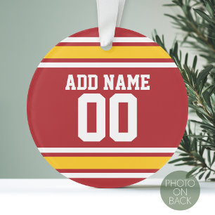 Nombre nommé fait sur commande du Jersey du
