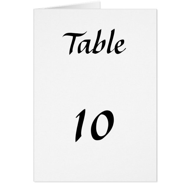 Nombres de Tableau (Devant)