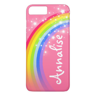 Nommé 8 lettre arc-en-ciel rouge rose coque iphone