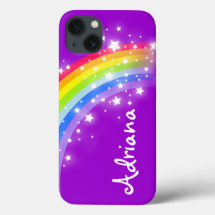 Nommée 7 lettre arc-en-ciel violet filles coque ip