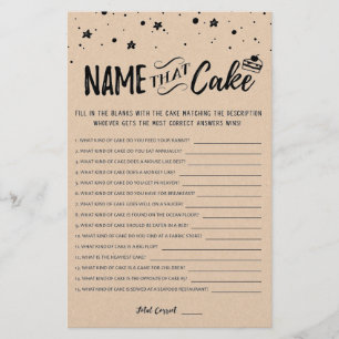 Nommez ce gâteau Jeux de mariée avec les réponses