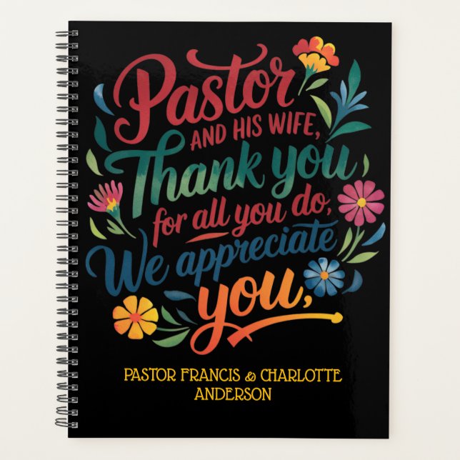 Noms de cadeaux ✝️ Pasteur et Femme du Pasteur (Devant)