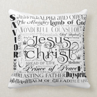 Noms de Jésus et du fruit du coussin d'esprit