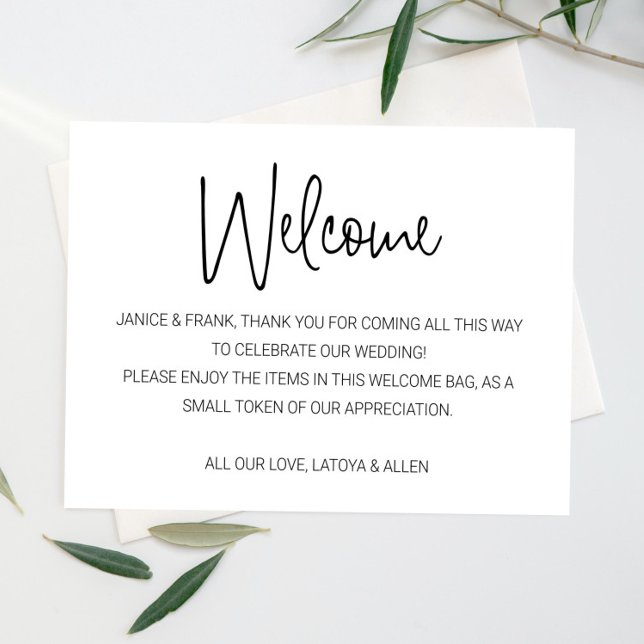 Noms de script décontracté Panier cadeau Mariage d (Créateur téléchargé)