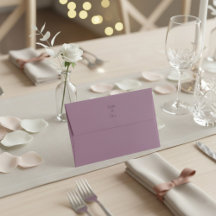 Noms de script violet rose poussiéreux minimaliste