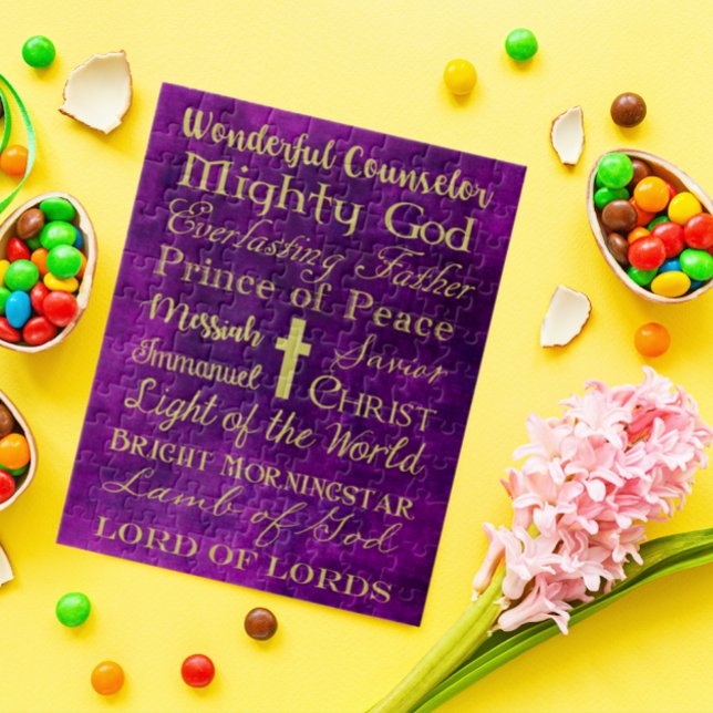 Noms du Puzzle pourpre de Jésus (Créateur téléchargé)