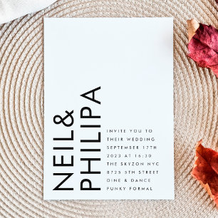 NOMS Gras Budget Ultra Moderne Simple Mariage