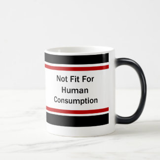 Non adapté pour la tasse humaine de consommation