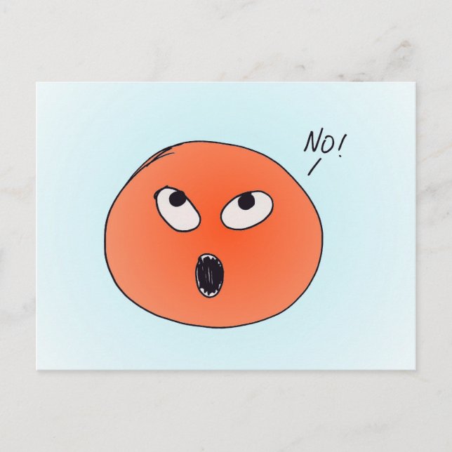 "Non !" Carte postale (Devant)