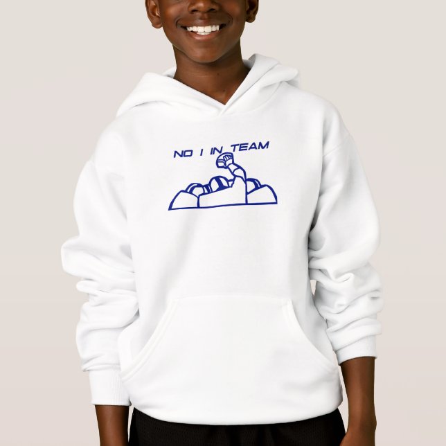 Non, dans l'équipe 2 Hoody pour enfants (Devant)