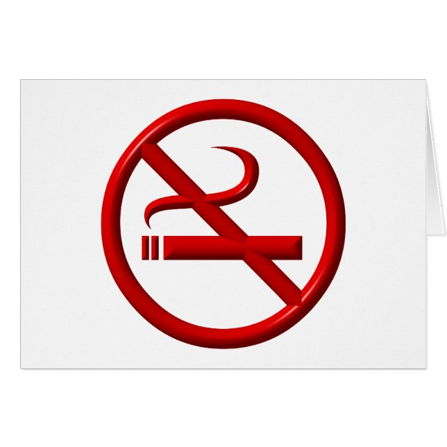 Non-fumeurs / anti-fumeurs (Devant horizontal)