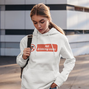 Non Sweat - shirt à capuche d'eau potable