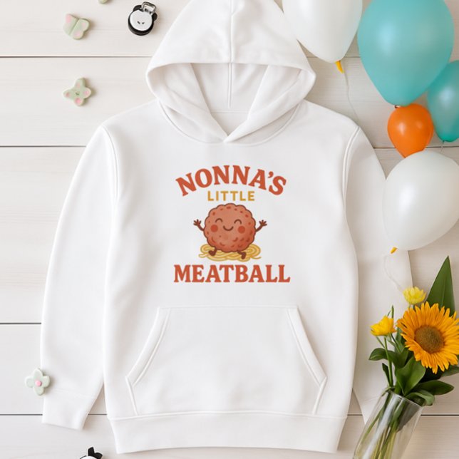 Nonnas Little Meatball | Amusant Pullover pour enf (Créateur téléchargé)