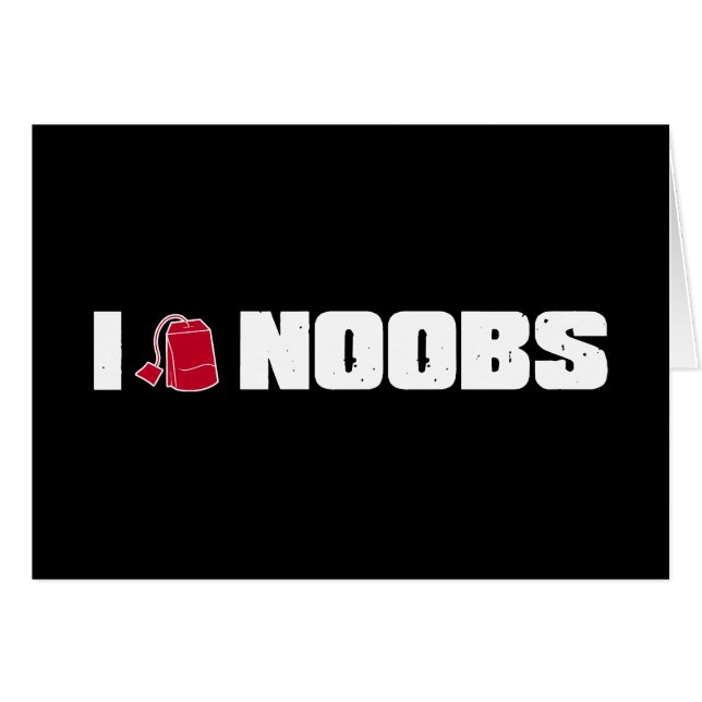 Noobs I (de sac à thé) (Devant horizontal)
