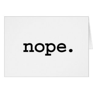 nope.
