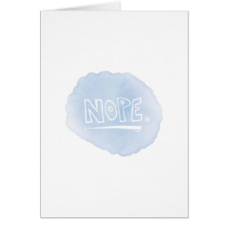 Nope