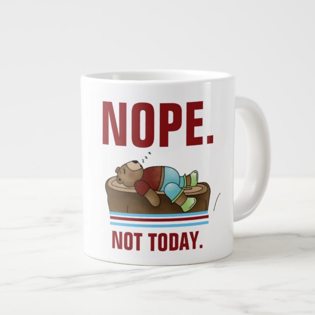 Nope - Jumbo Mug (Devant droit)