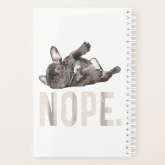 Nope Lazy French Bulldog Lover Gift