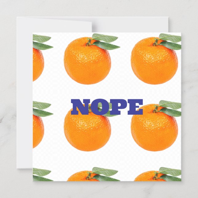 NOPE MAGNET (Recto)