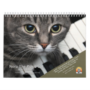 Nora Le Calendrier des chats de piano : Avec des e