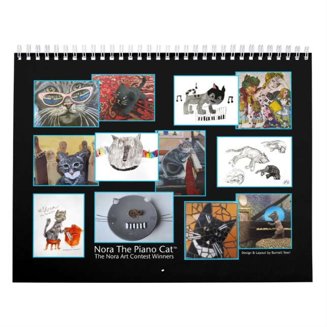 Nora Le Piano Cat : Calendrier des concours d'art (Protection)