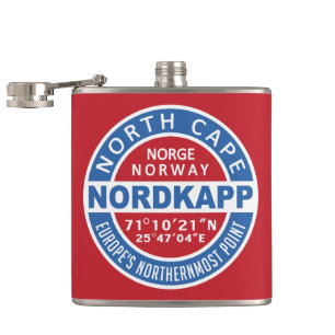 NorDKAPP Norvège Flacon monogramme personnalisé