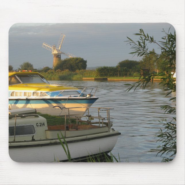 Norfolk Broads - Tapis de souris (Devant)